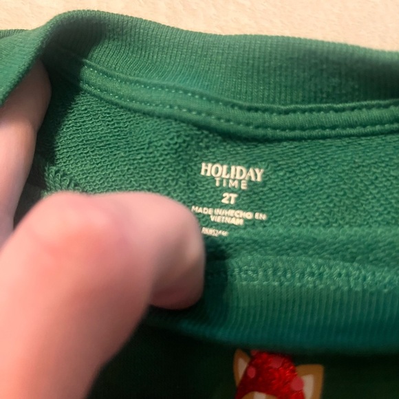 White Floral Graphic Sweatshirt - Picture 3 of 6